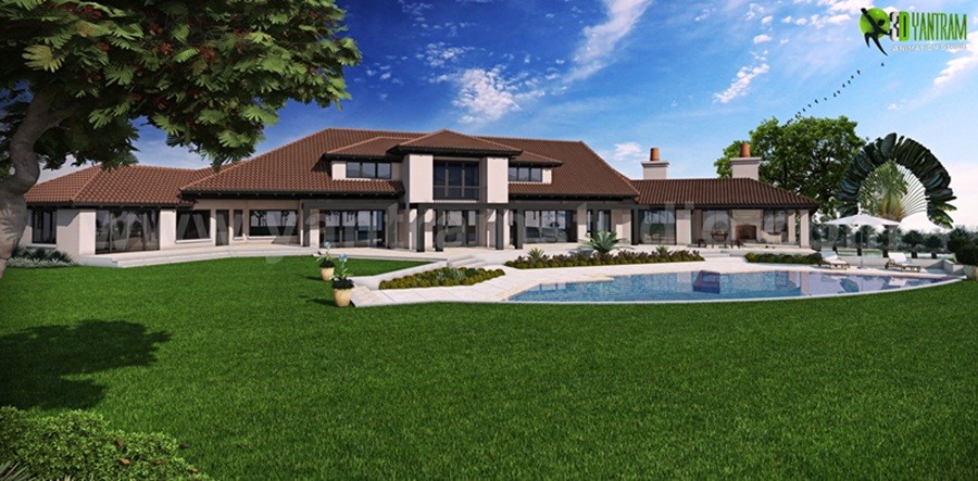 Artstation The Best 3d Dream House Architectural Visualization