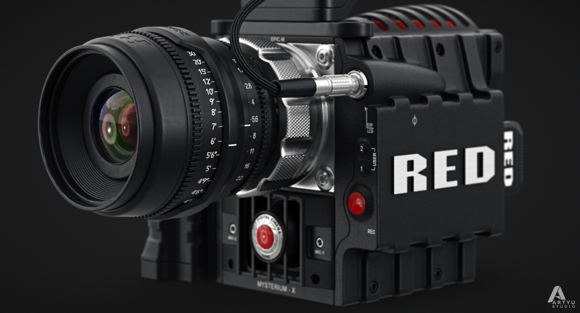 red camera 3d