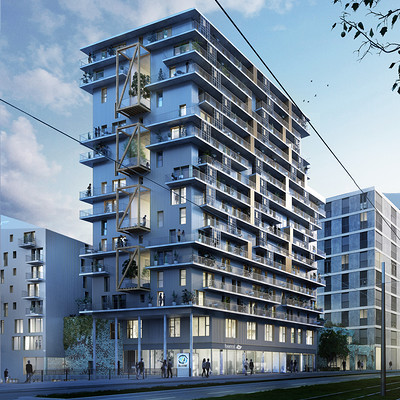 Play time architectonic image flint architectes ecole logements paris 2015 01