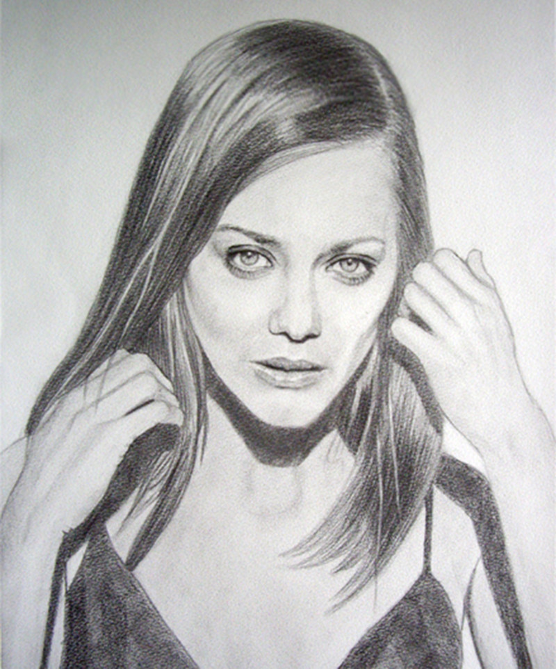 ArtStation - Marion Cotillard Portrait