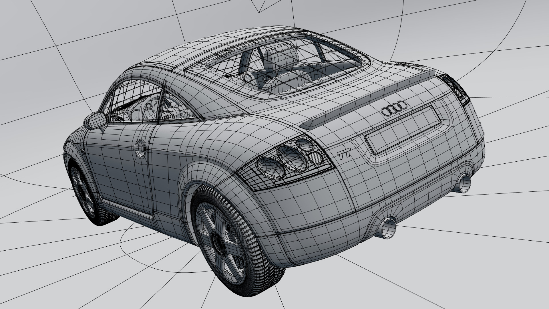 Audi TT 8n Blueprint