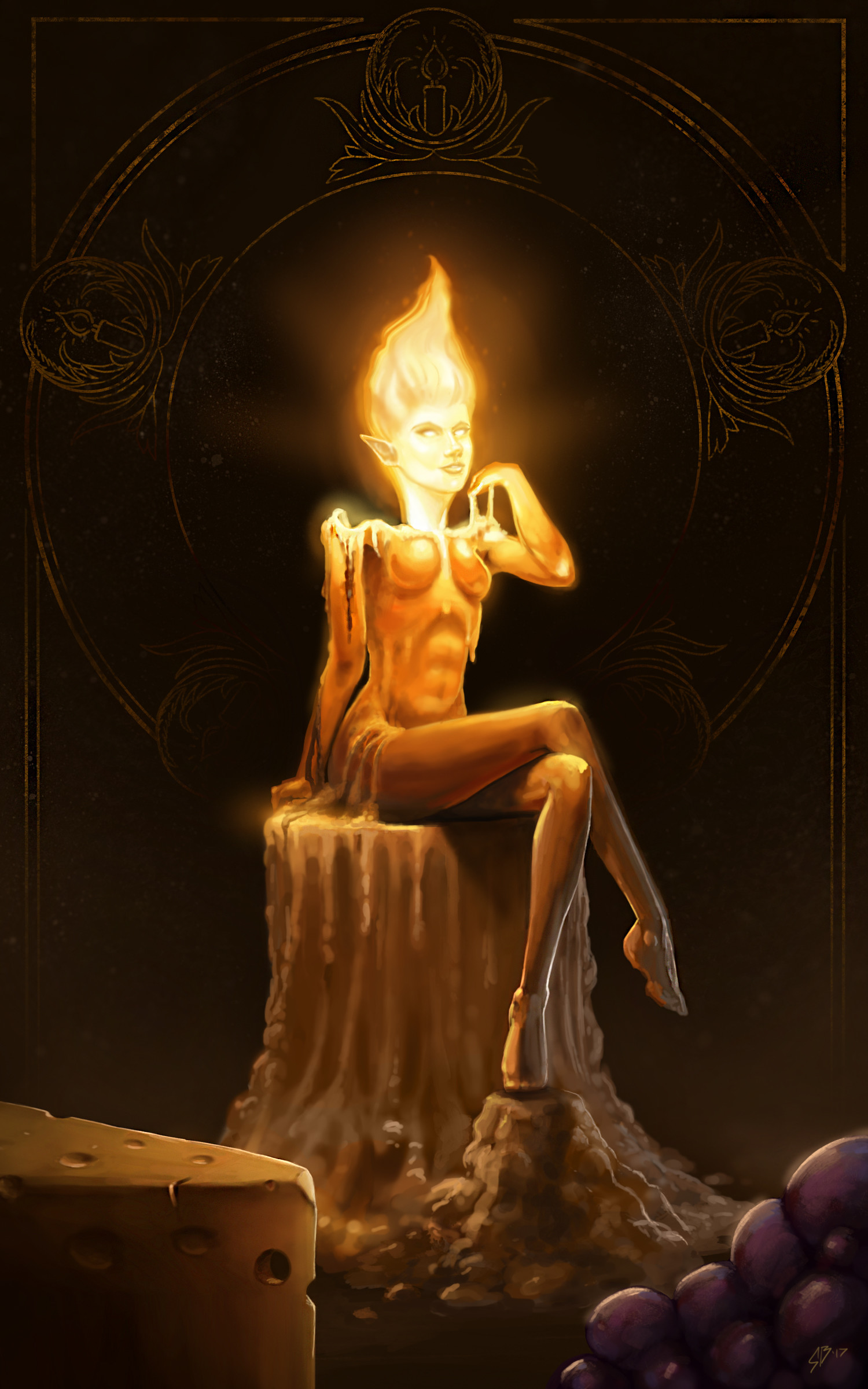Characters: Demons - Khandlairian Sebastian-barth-candlepixie