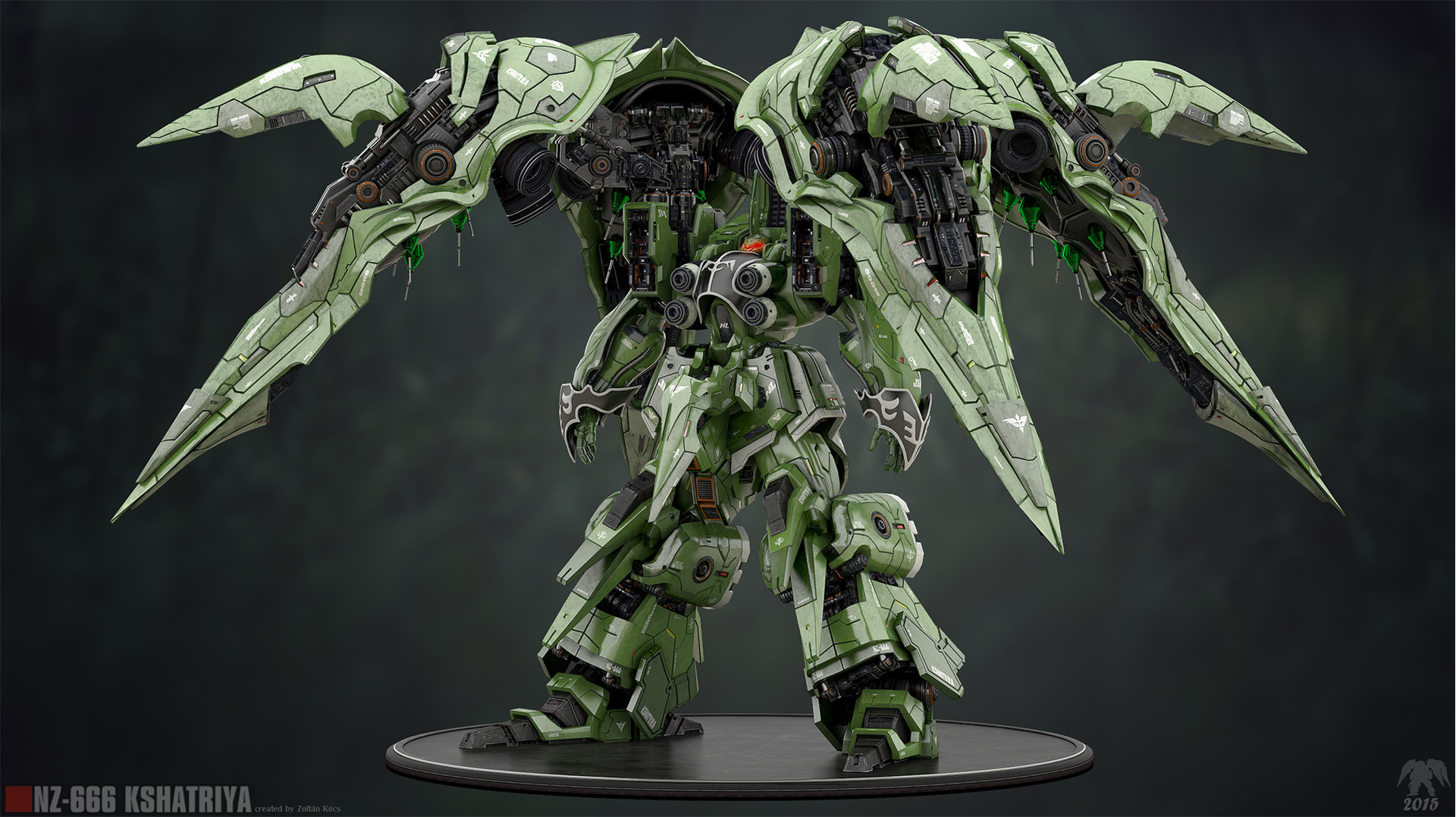 CZ SZ ケルベロスの肖像 CQ PT Kócs Zoltán 'fuxy' - Kshatriya NZ-666