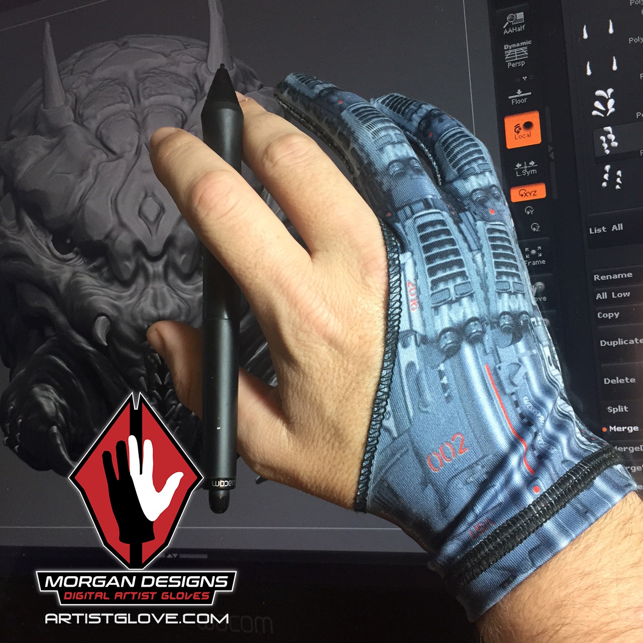 ArtStation - The Strike Force Artist Glove by Morgan Designs