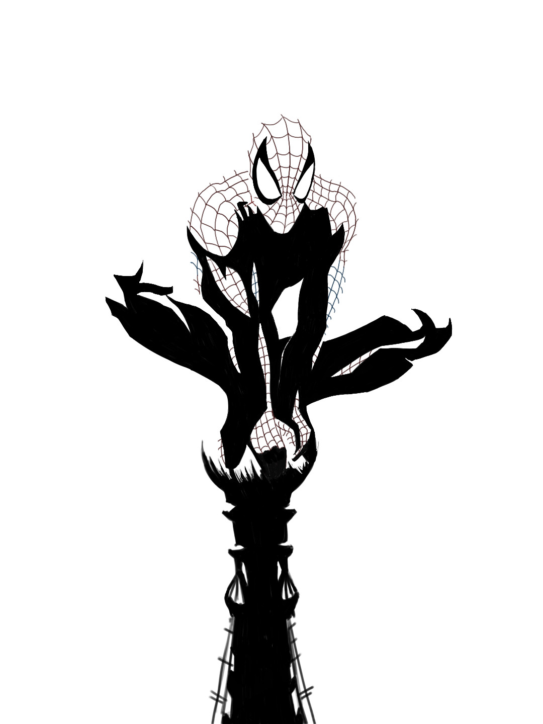 Daily Cartoon Drawings - Drawing Spider Man