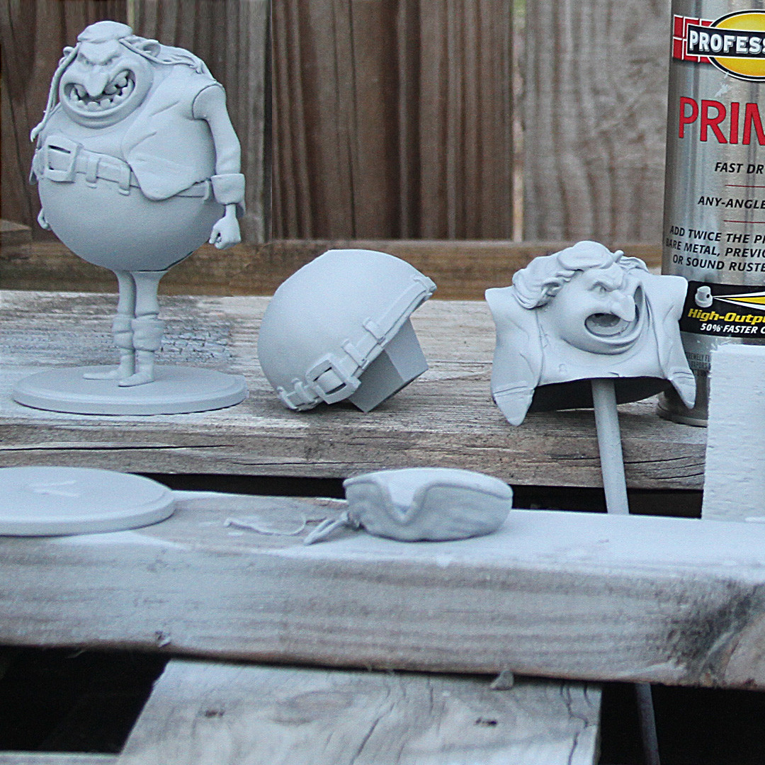Priming and cleaning