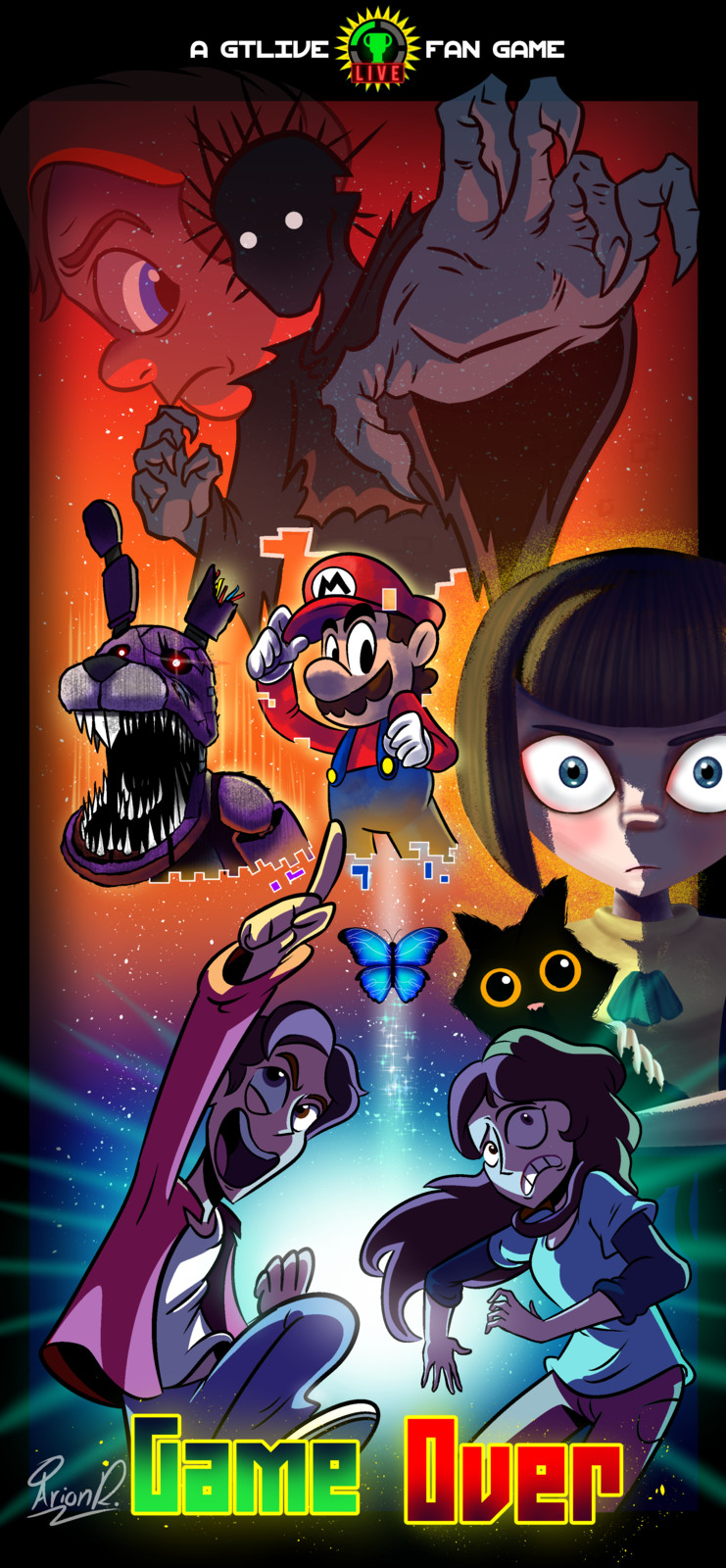 Artstation Game Over A Gtlive Fan Game Arion Rashad