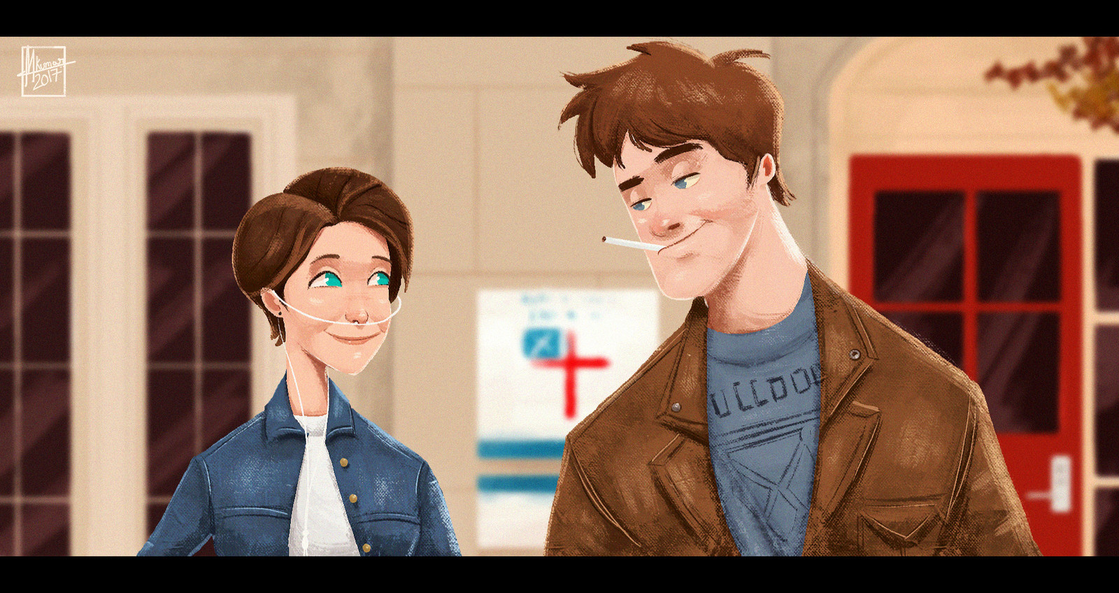 Hazel and Gus