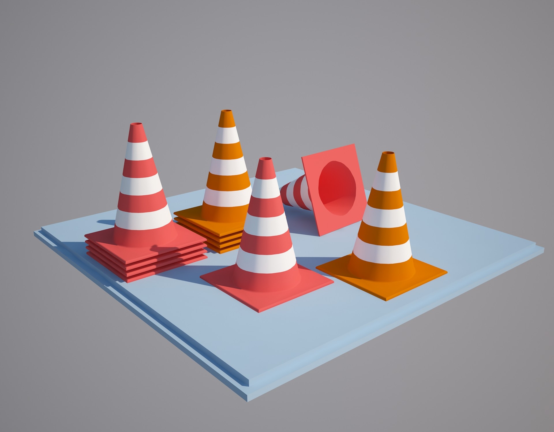 ArtStation Traffic cone