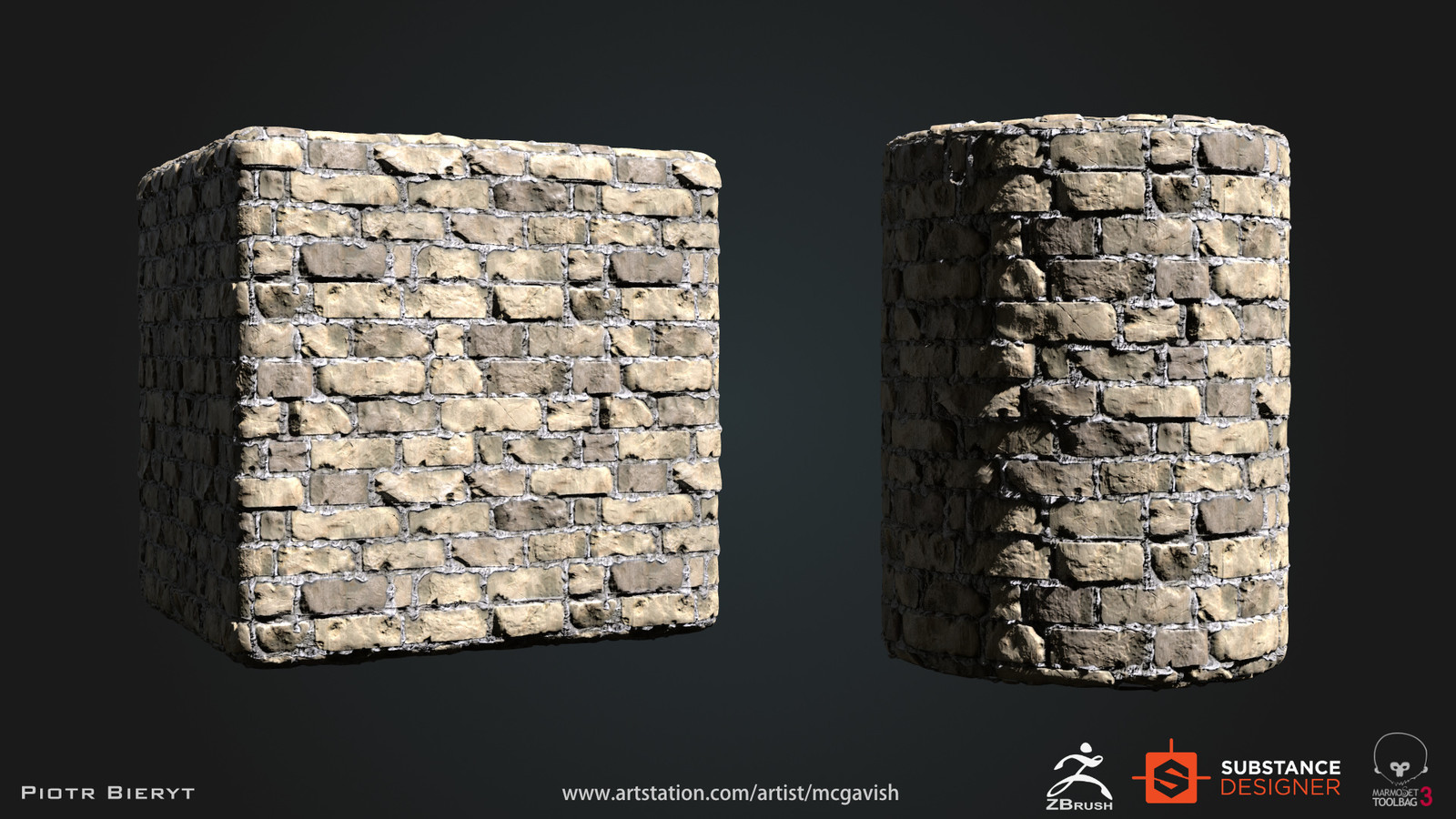stone brick zbrush download