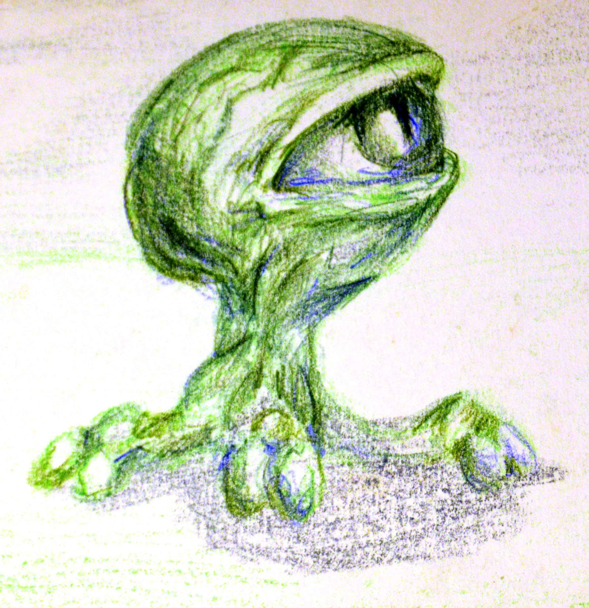 Artstation Animated Eyeball Alien John Fike