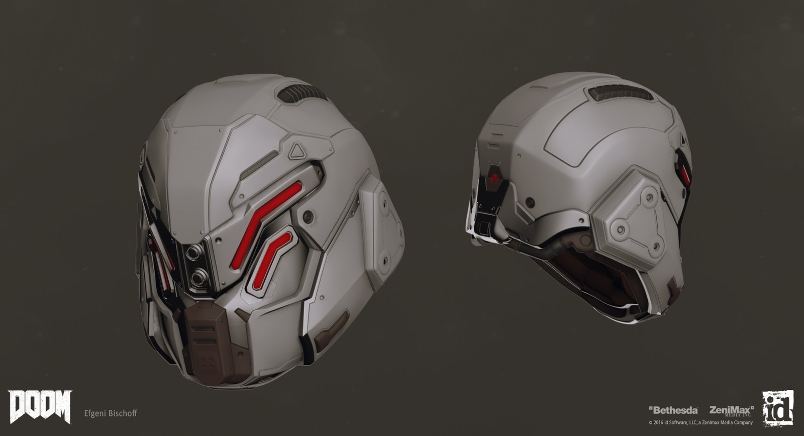 Efgeni Bischoff - Doom sets - Helmets