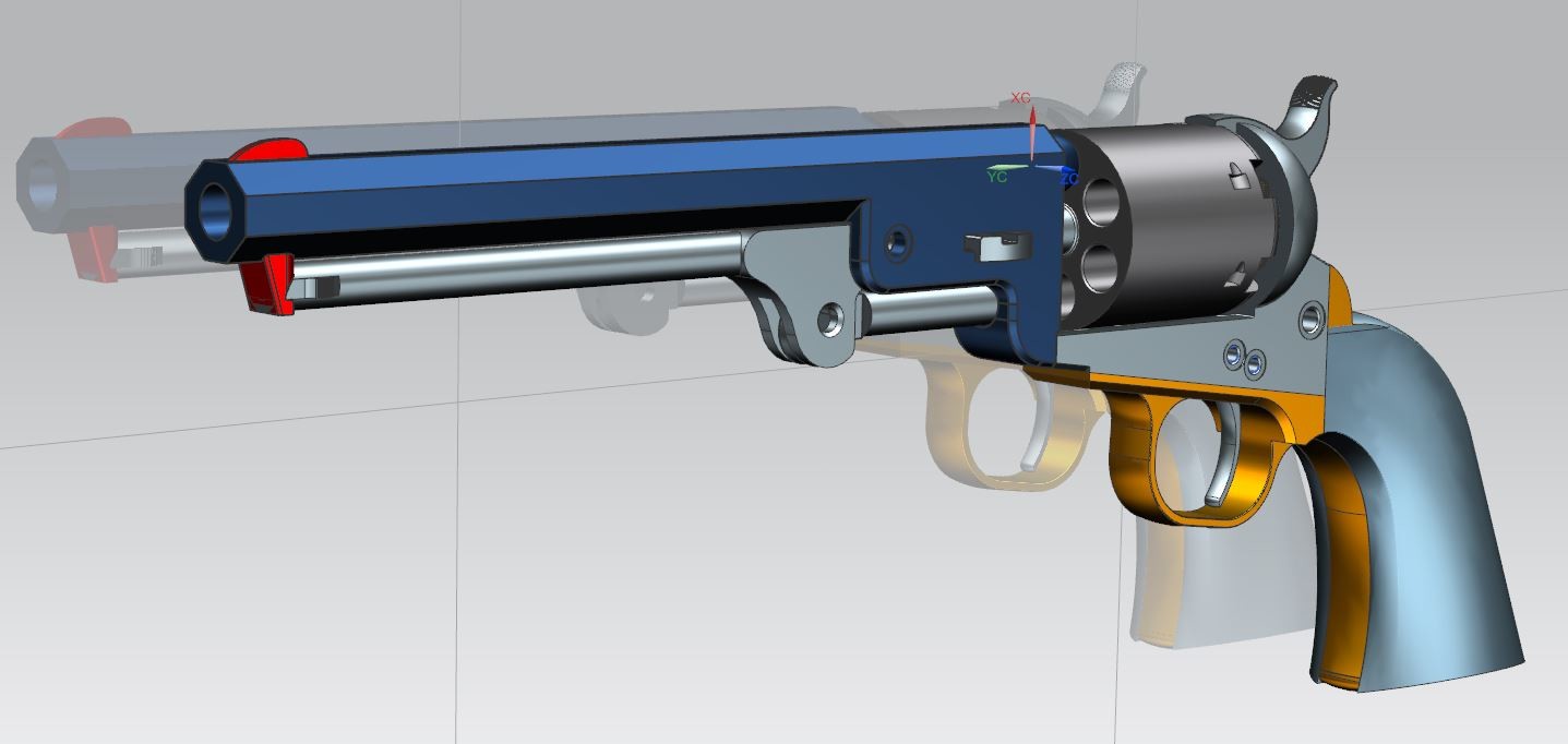 Чертежи colt 1851 navy