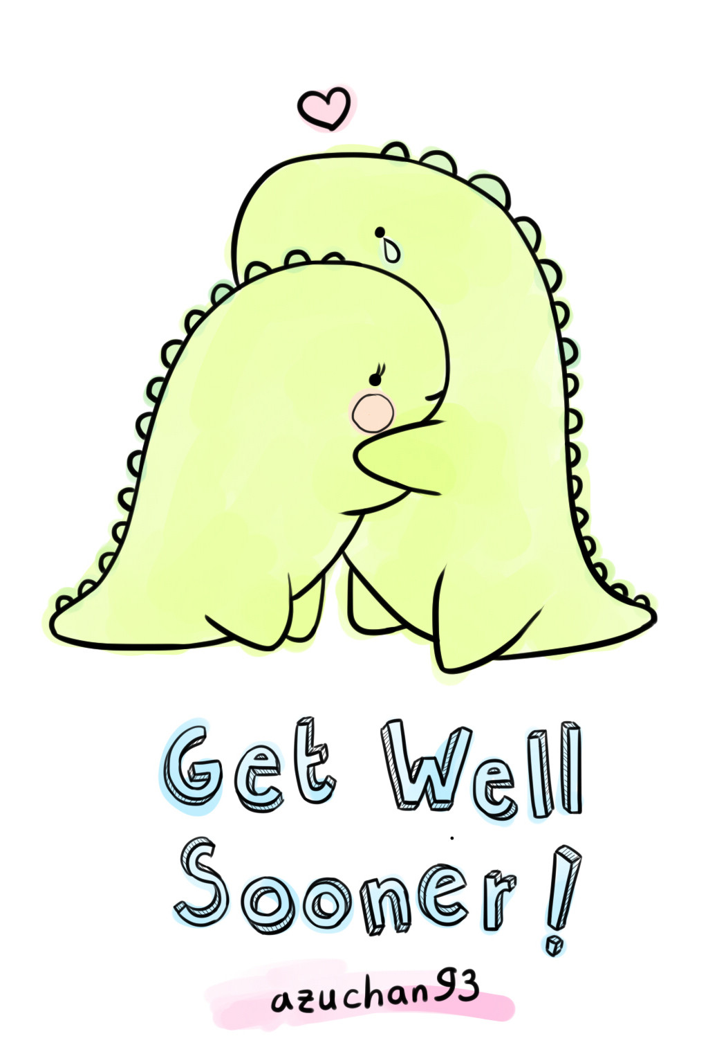 ArtStation - Get Well Soon Dinosaur