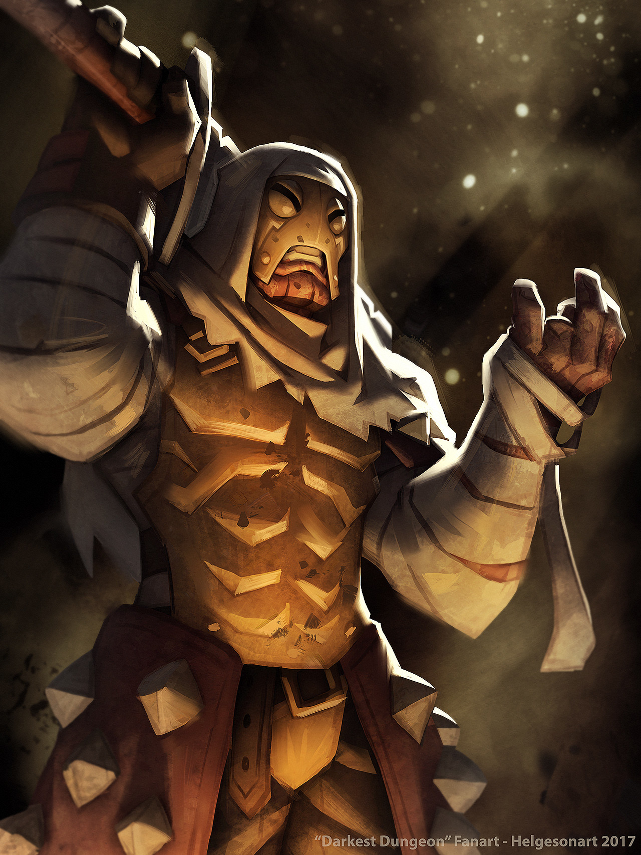 Artstation Leper Darkest Dungeon Fanart Johannes Helgeson