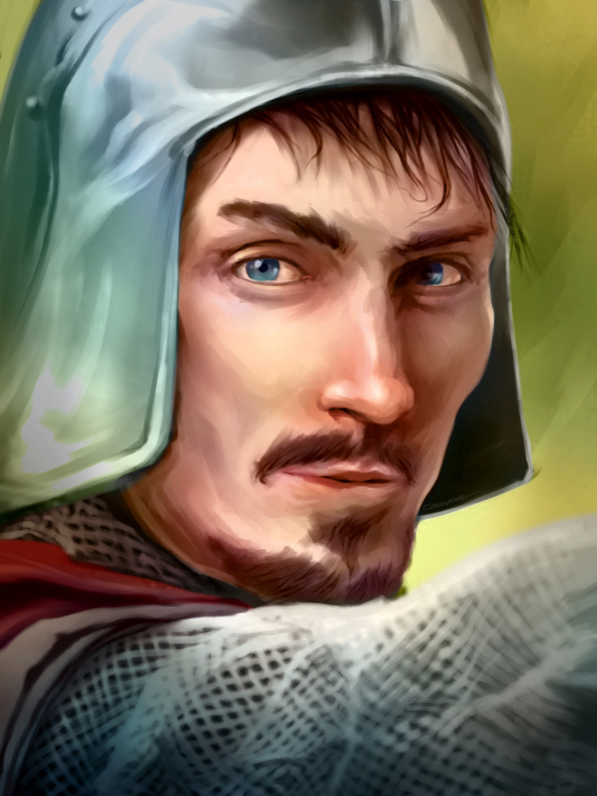 Personal character portrait for the cRPG Pillars of Eternity