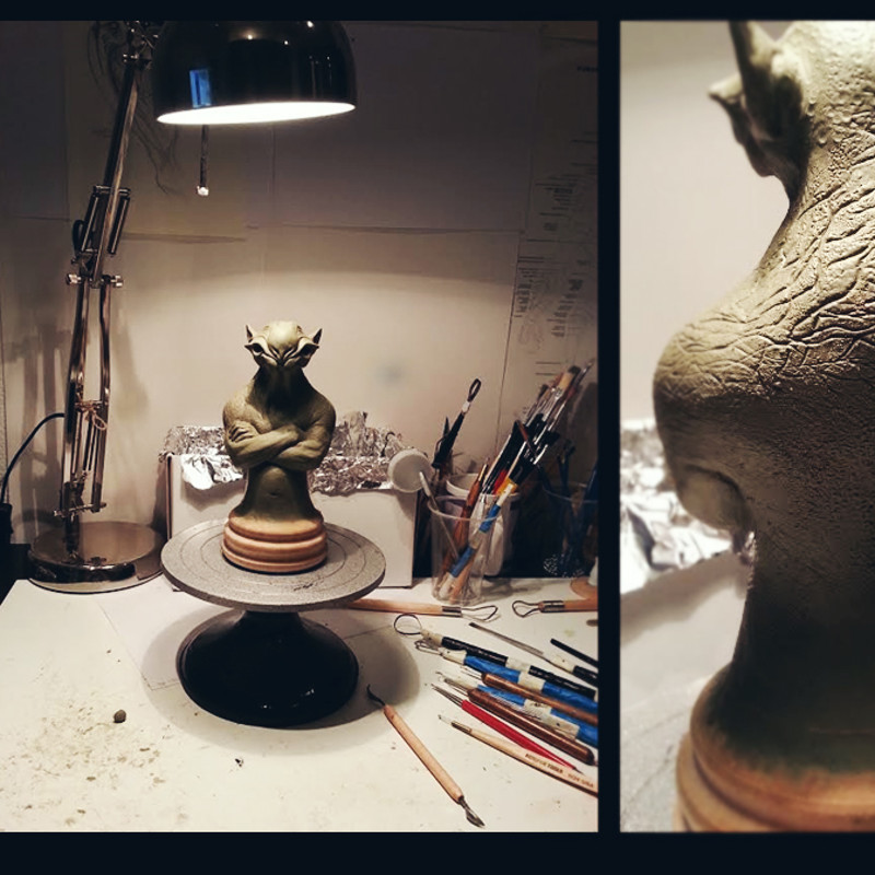 Selection of traditional sculpting