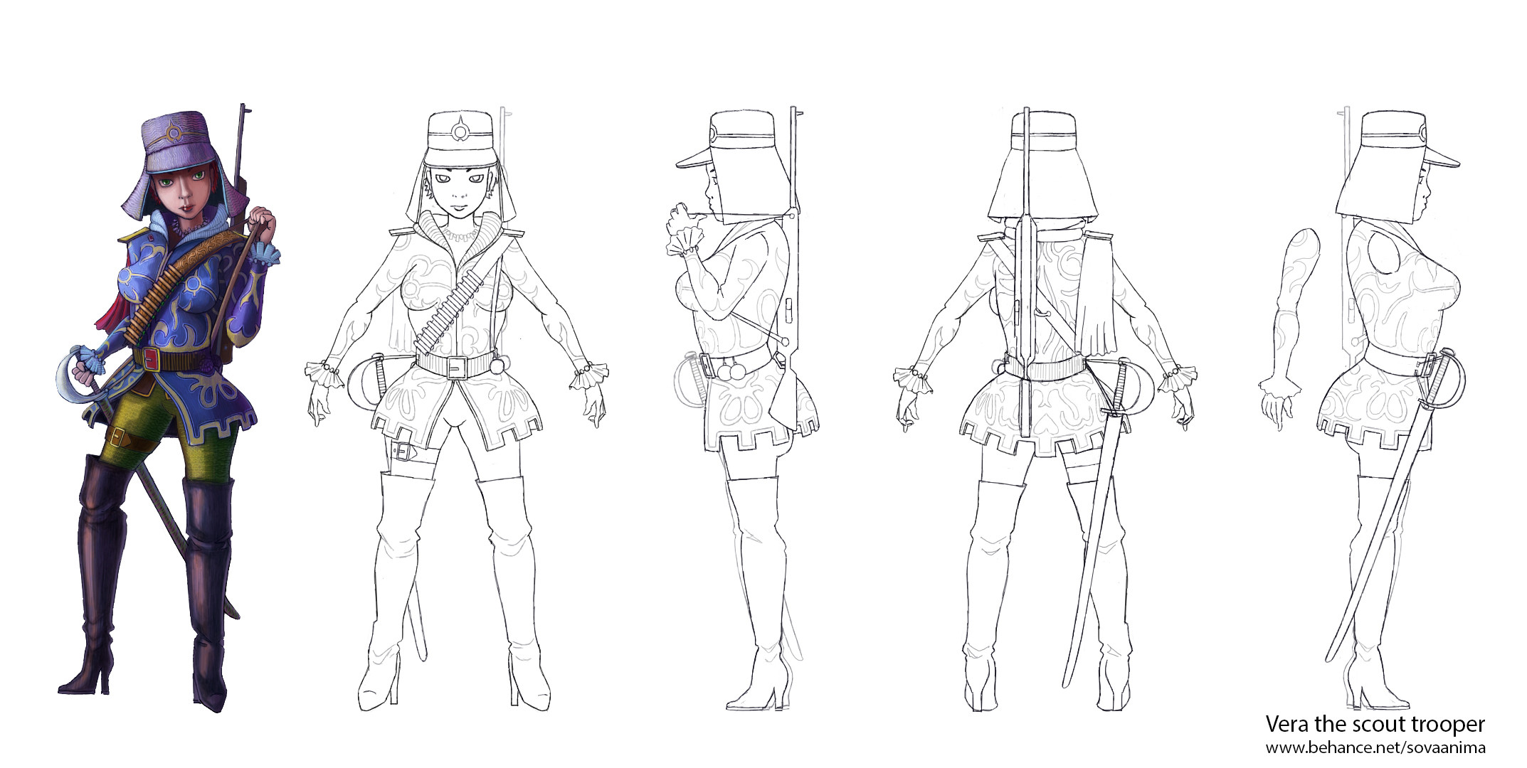 Vera the scout trooper