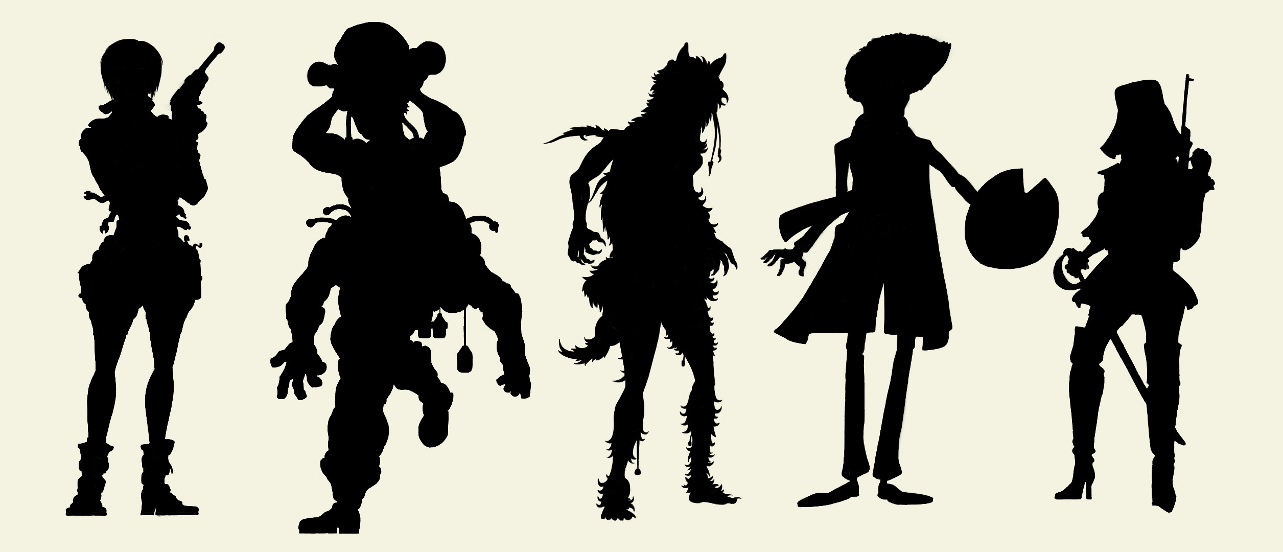 silhouettes