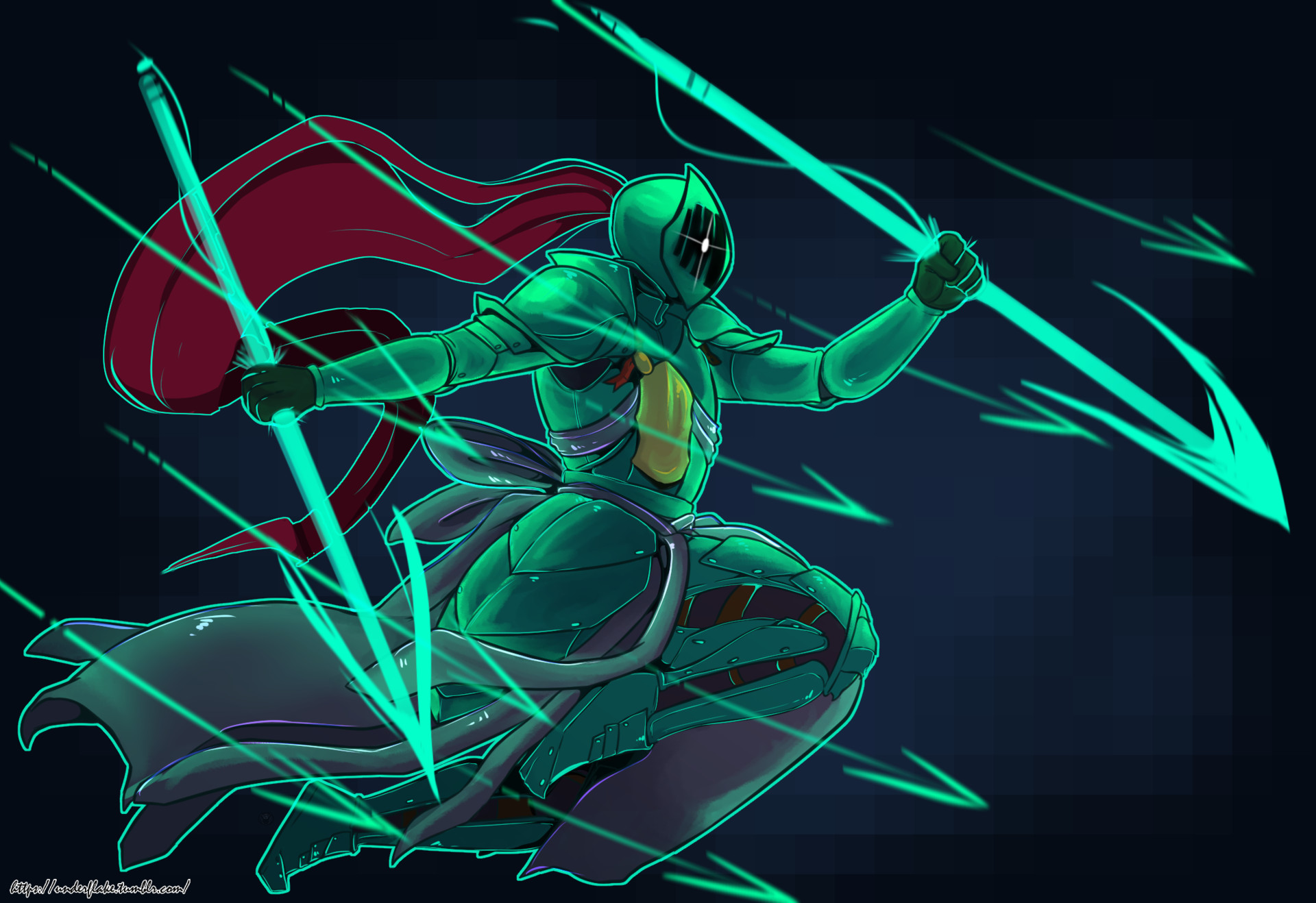 Artstation Undertale Undyne The Undying Geeflakes