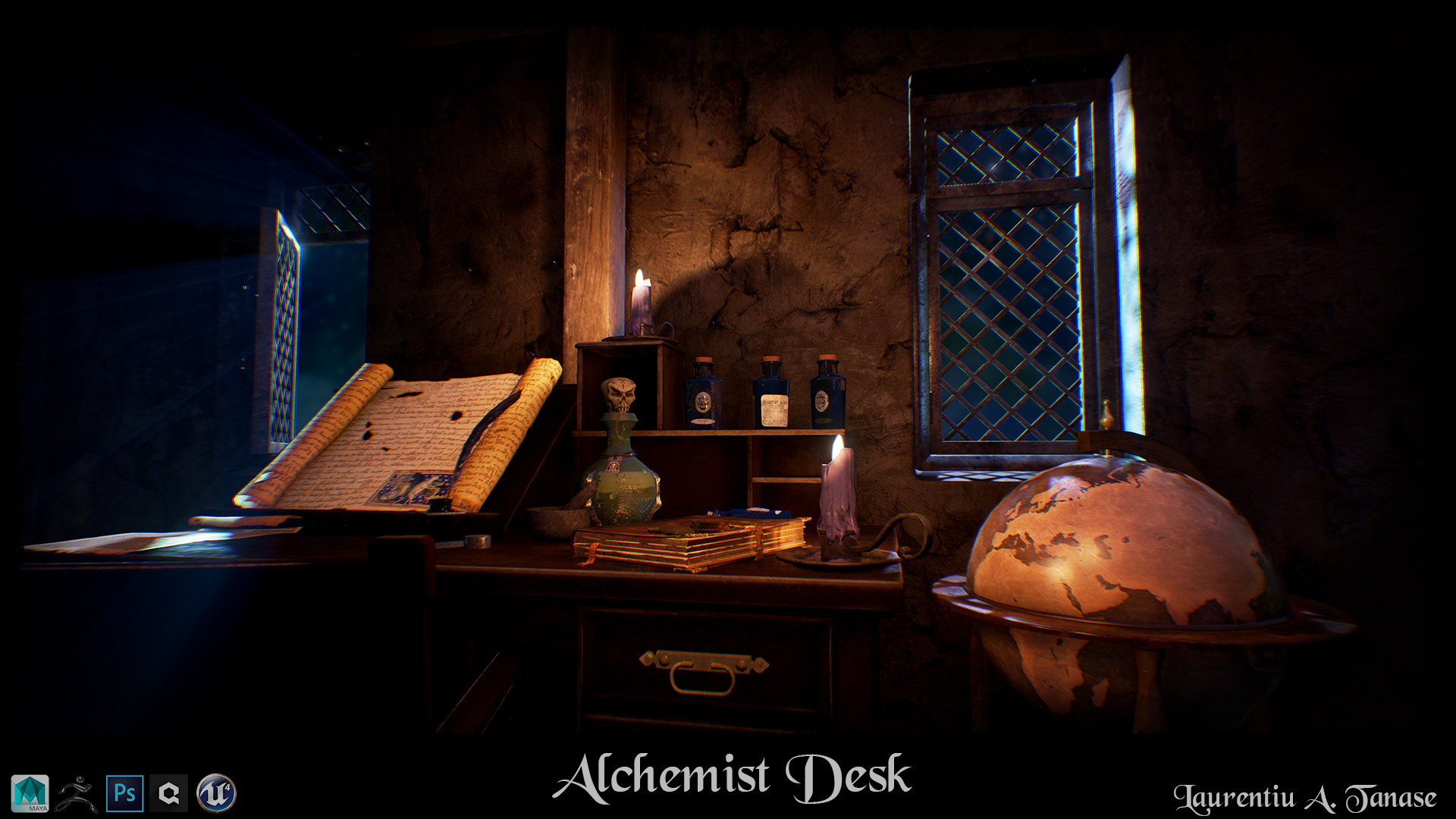 ArtStation Alchemist Desk