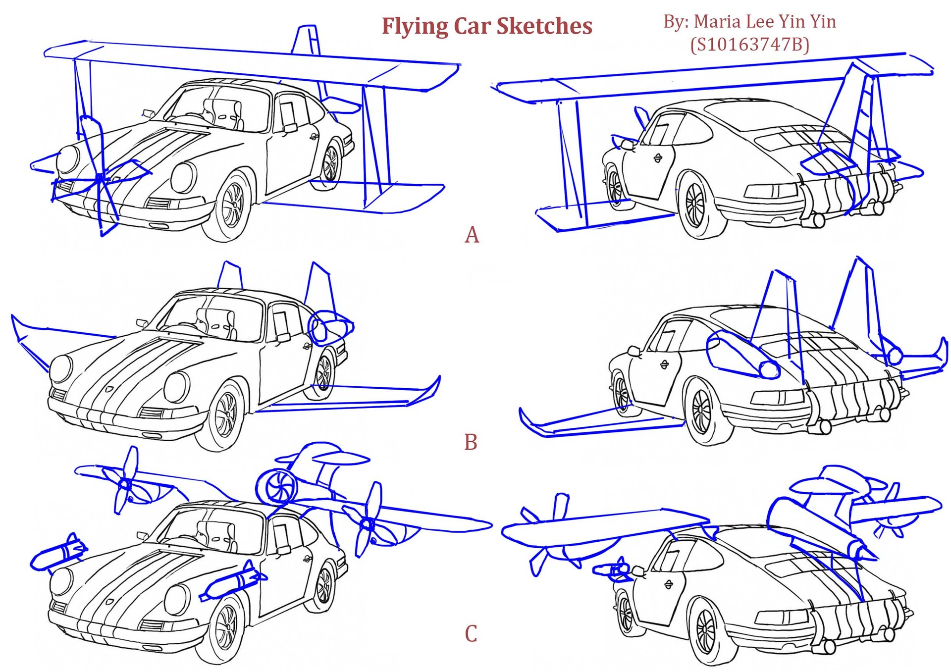 Maria Lee Designing A Flying Car