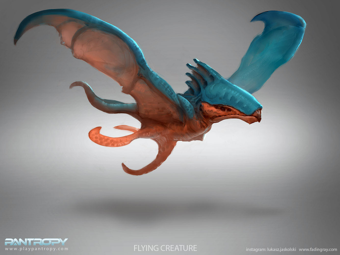 Lukasz Jaskolski - Pantropy: flying creature design