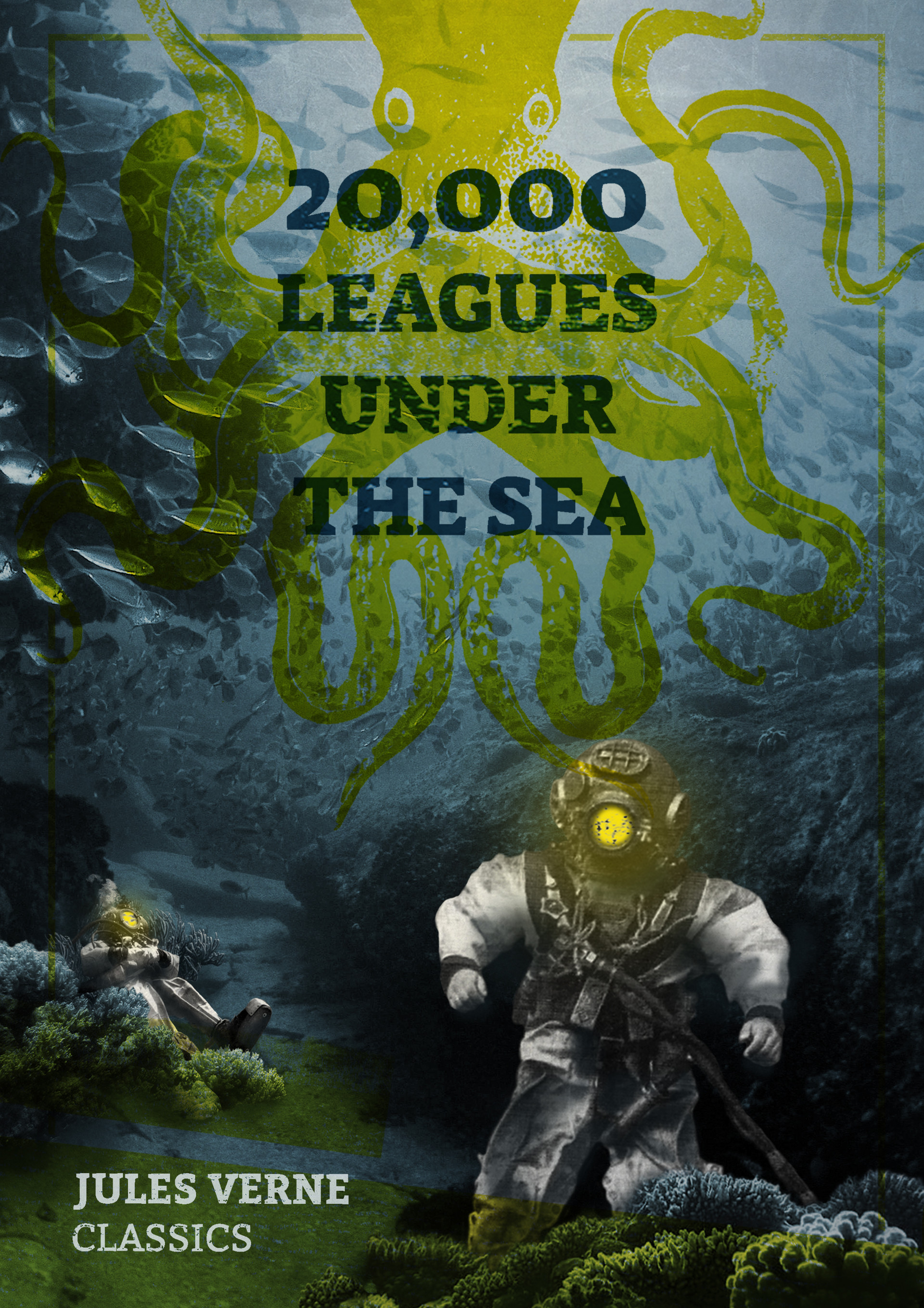 Jordi Giro 20 000 Leagues Under The Sea Book Cover