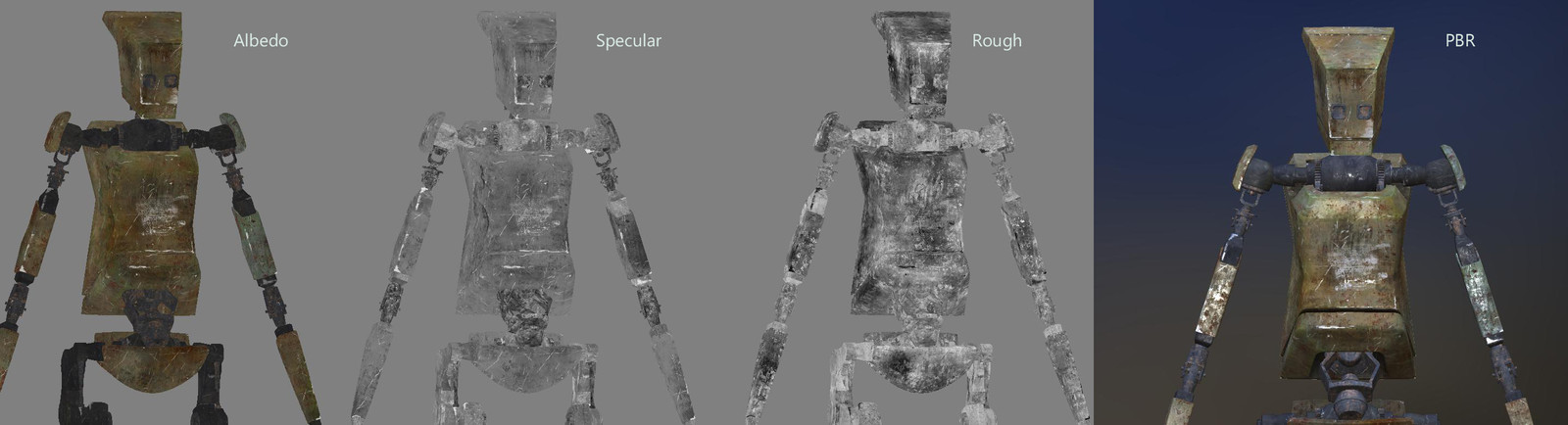 Mari Textures and PBR Material
