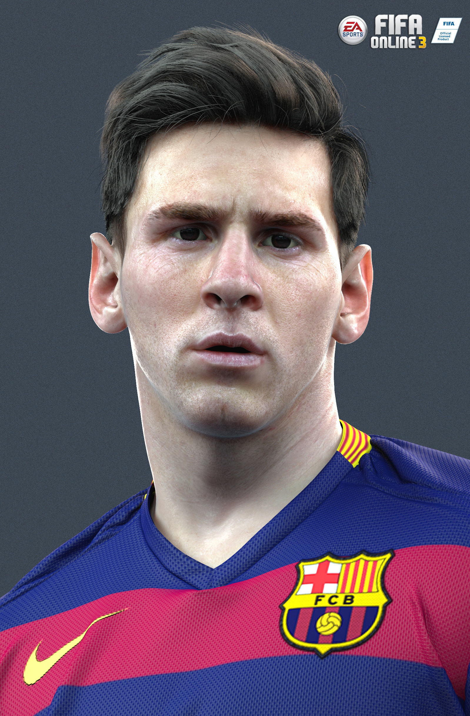 byungmoon kang lionel messi 3d