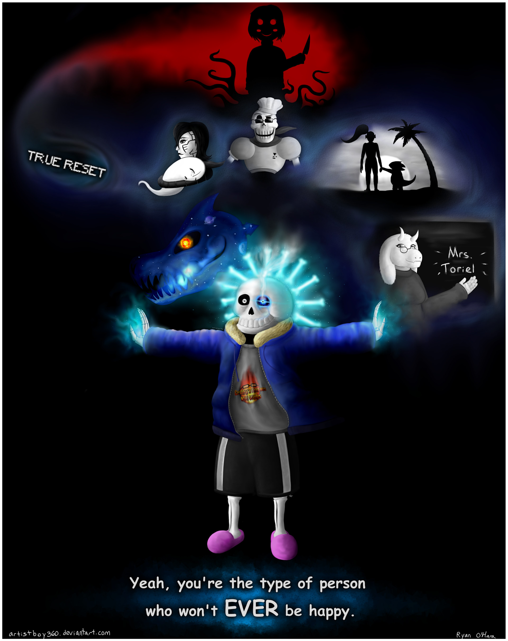 ArtStation - UNDERTALE - Sans - Realistic