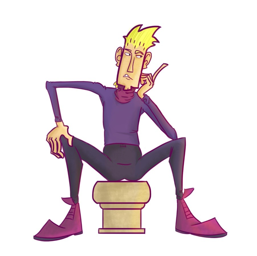 Two characters for a short animation