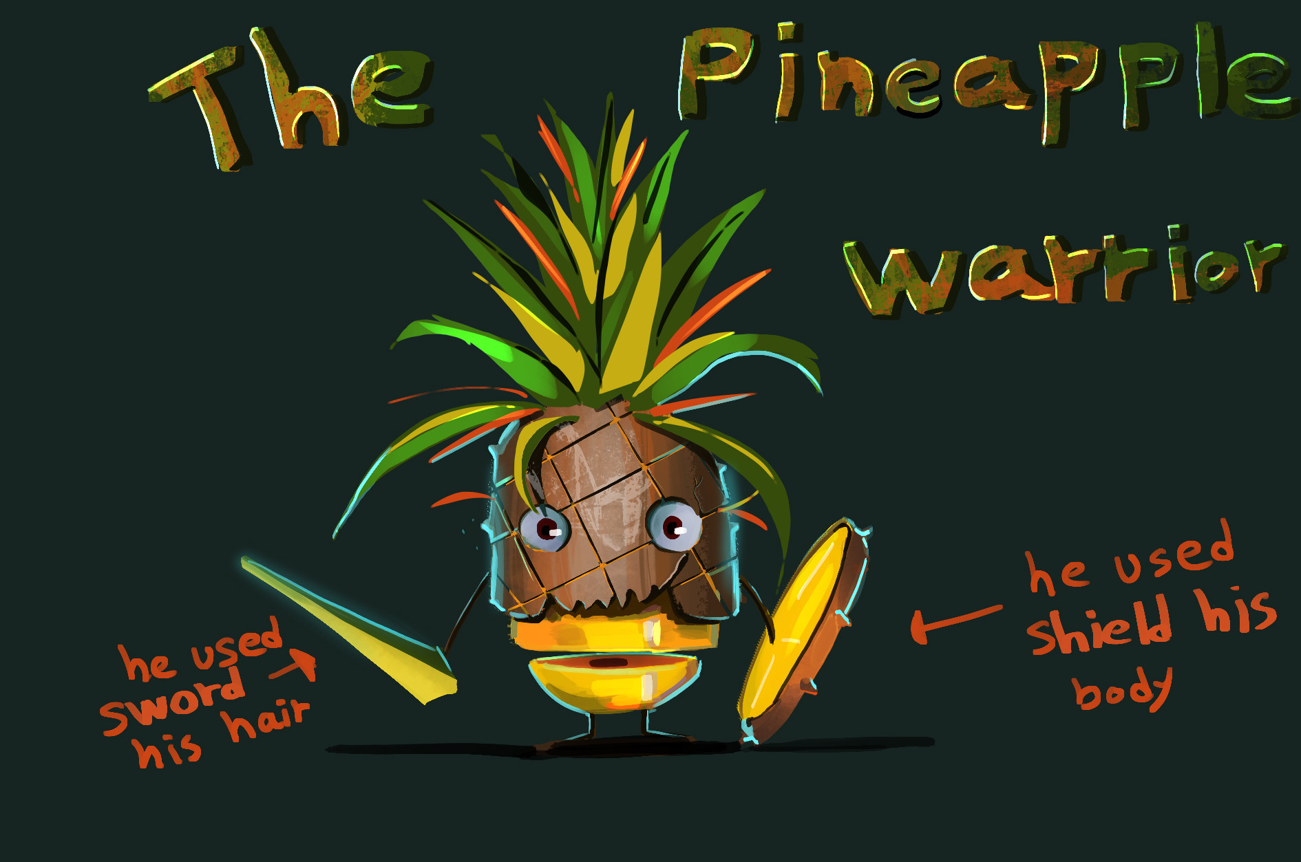 Pineapple Warrior