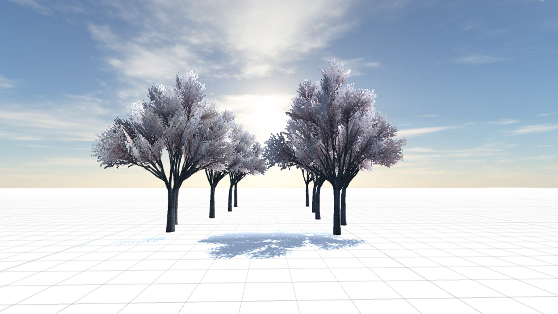 Artstation Cherry Blossom Environment Priest Anderson