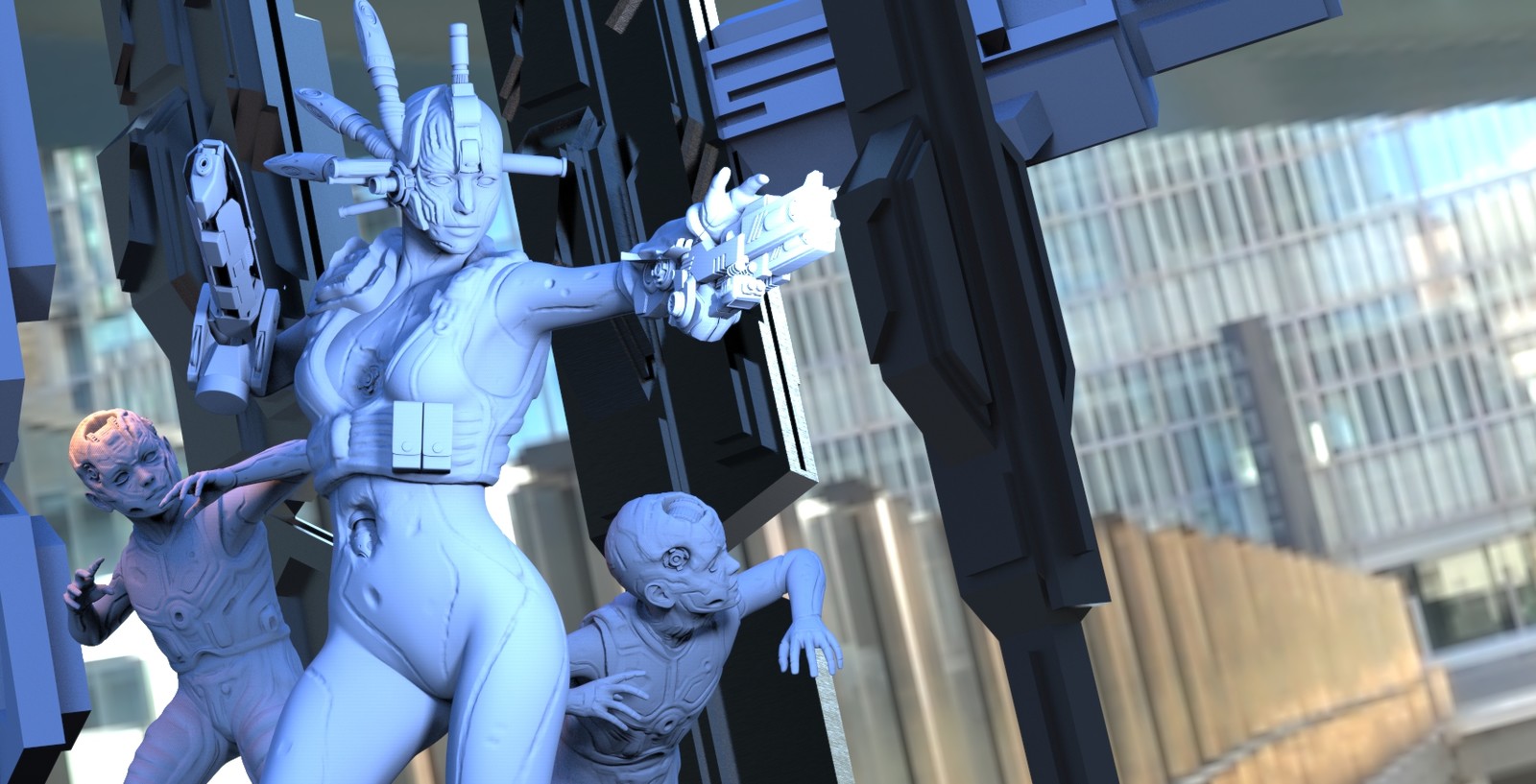 Early test Keyshot render