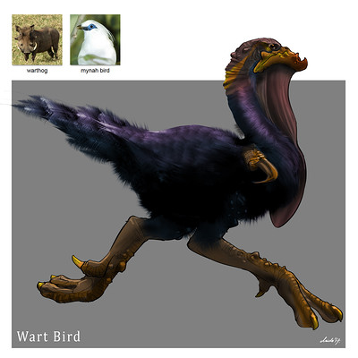 Midhat kapetanovic random creature mashup 027 wart bird