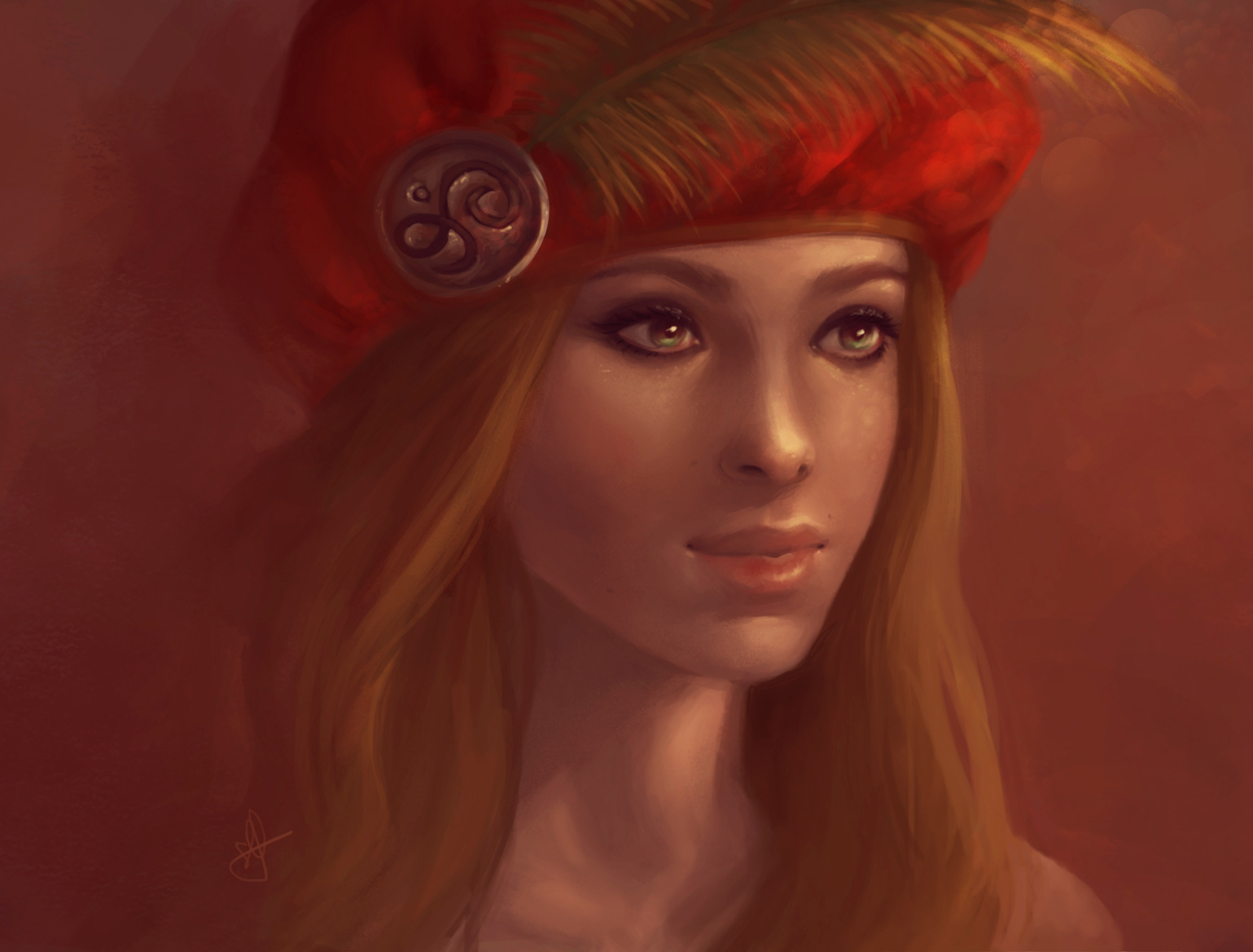 Artstation Priscilla The Witcher 3 Zaelii Art