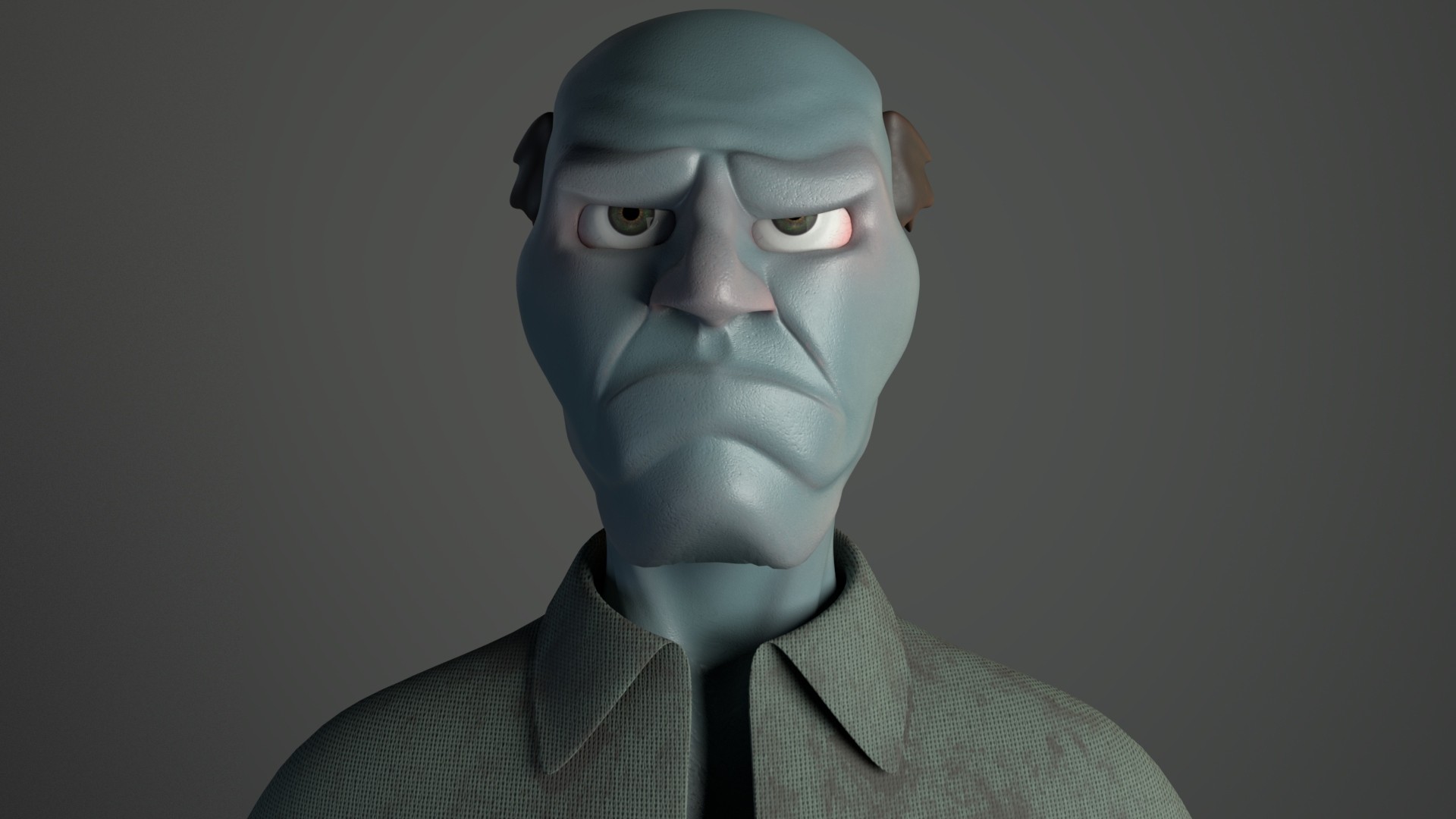 ArtStation - Wreck it ralph, zombie (fan art) practice