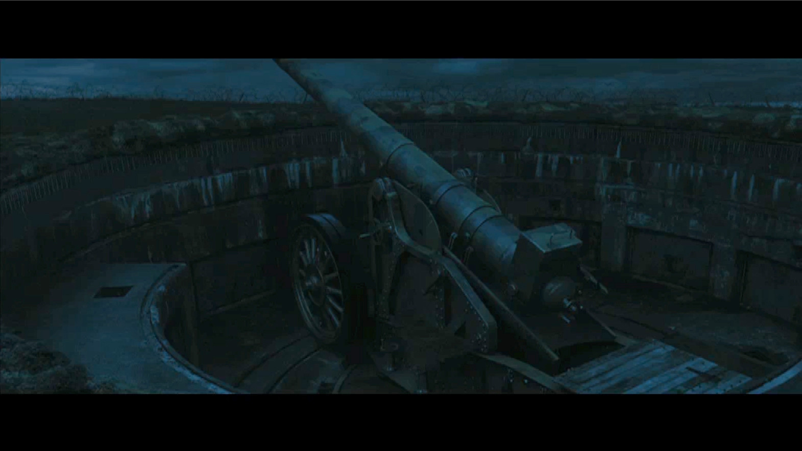 The 3D model was used by the production company for the final shots