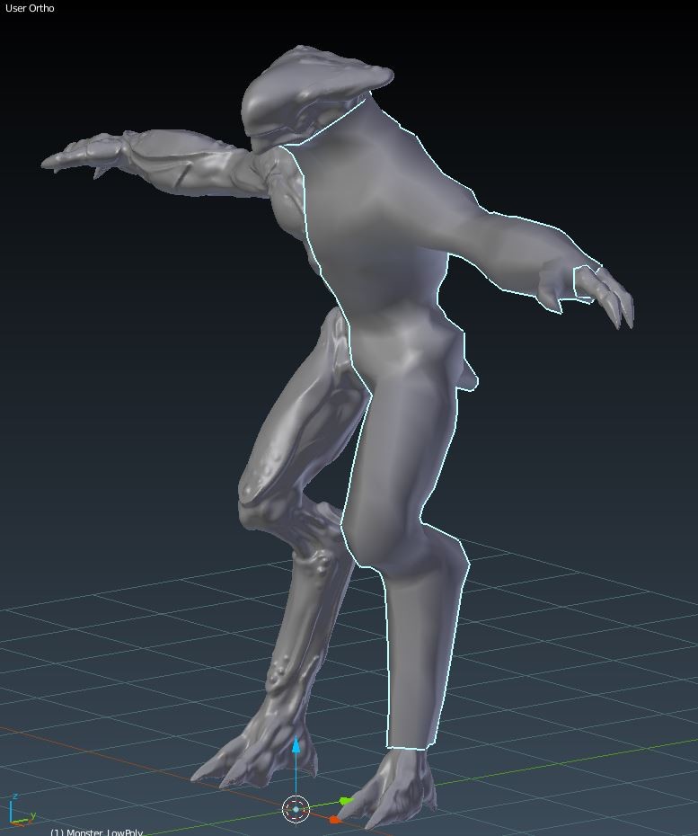 Creating Low Poly version