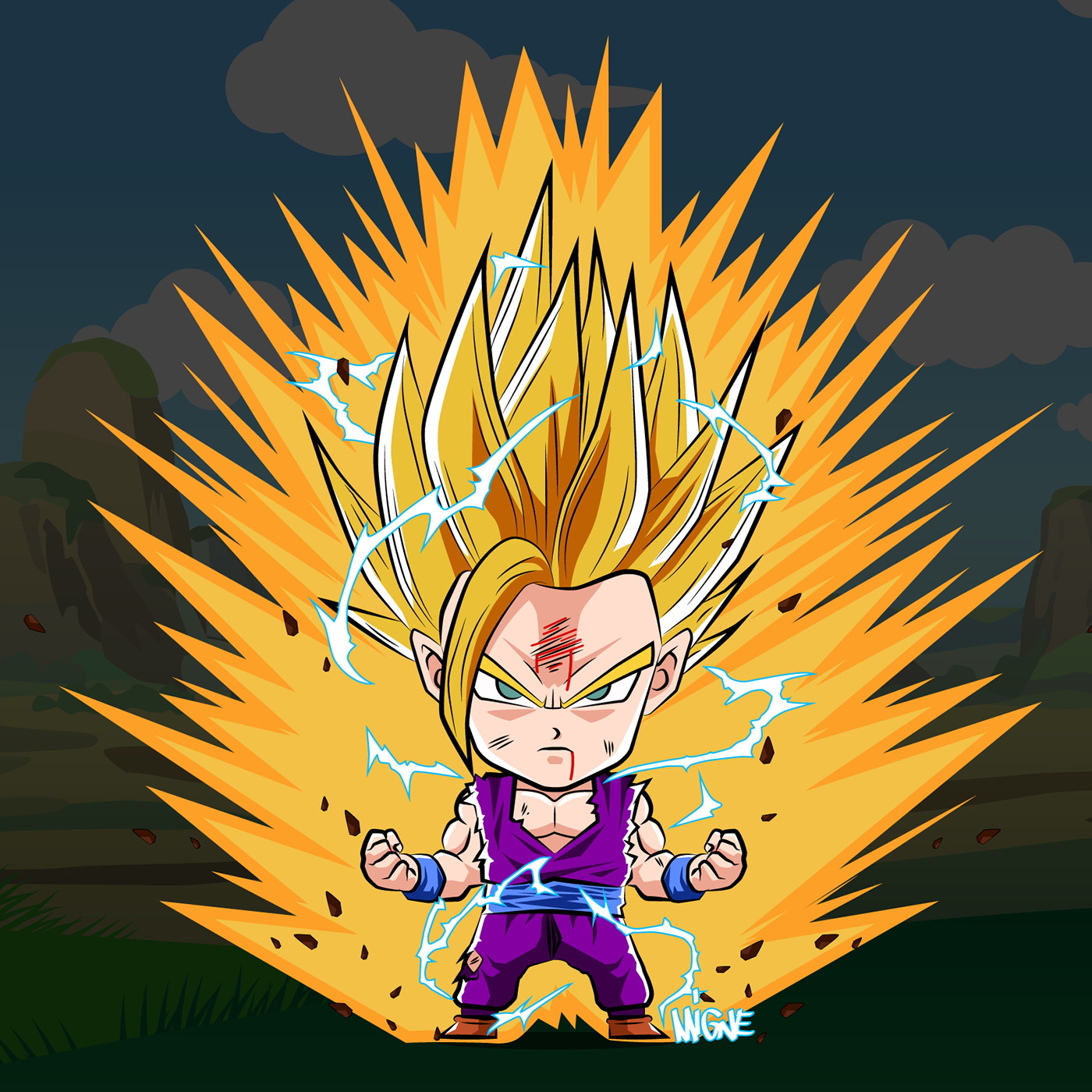 Artstation Dragonball Chibi Collection Migne Huynh