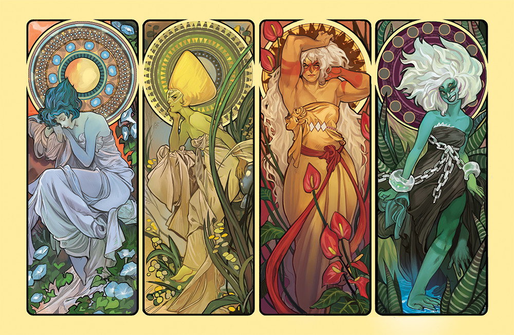 Alexa Rockman - Steven Universe - Art Nouveau Series