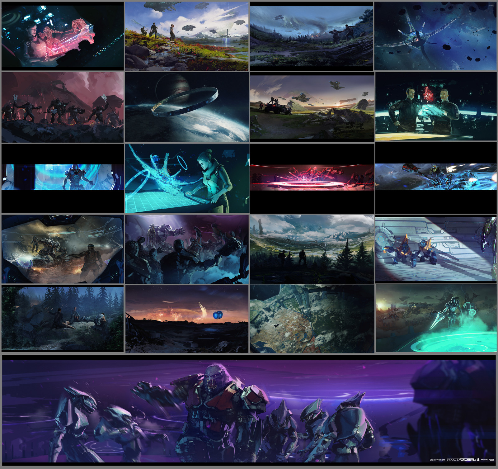 Game codex imagery