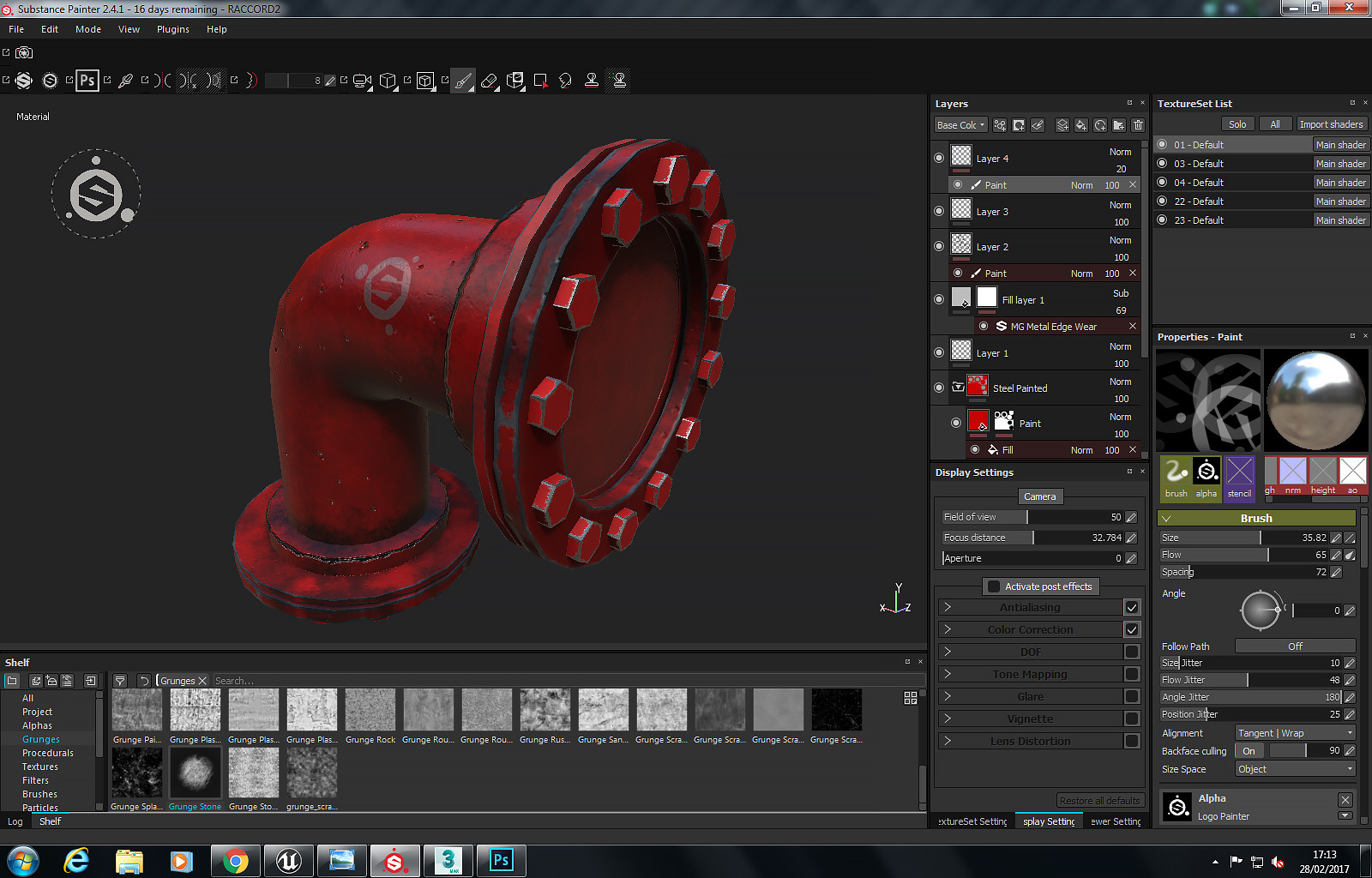 Как рисовать нормалями в substance painter