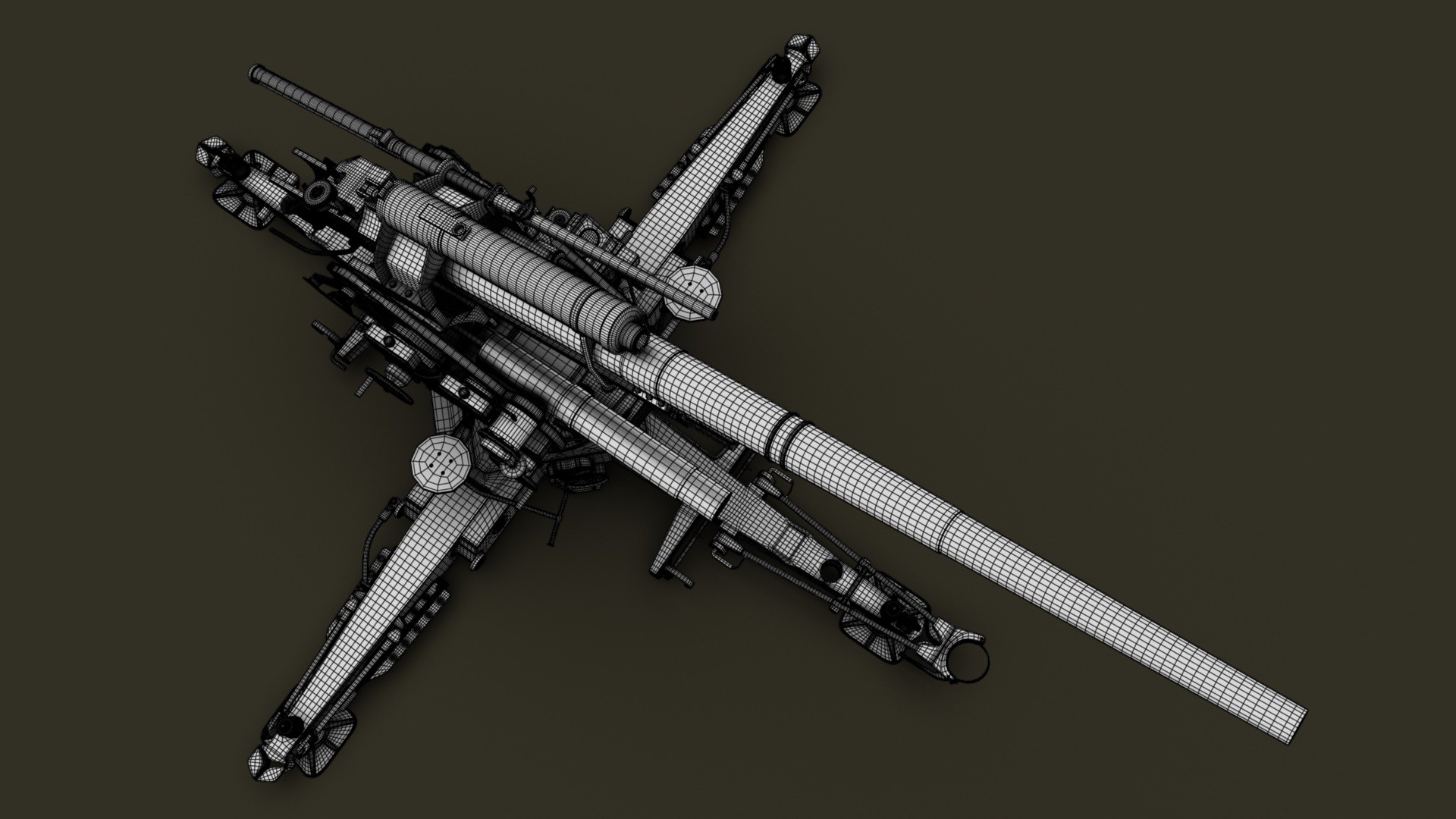Peter Buela - German Flak 36 88 cannon