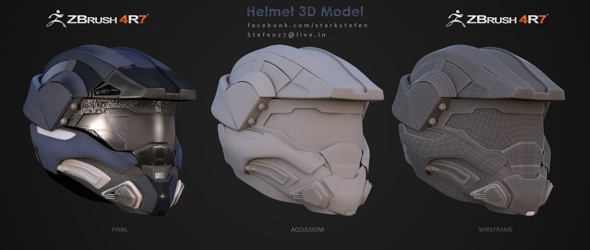 ArtStation - Helmet Scifi