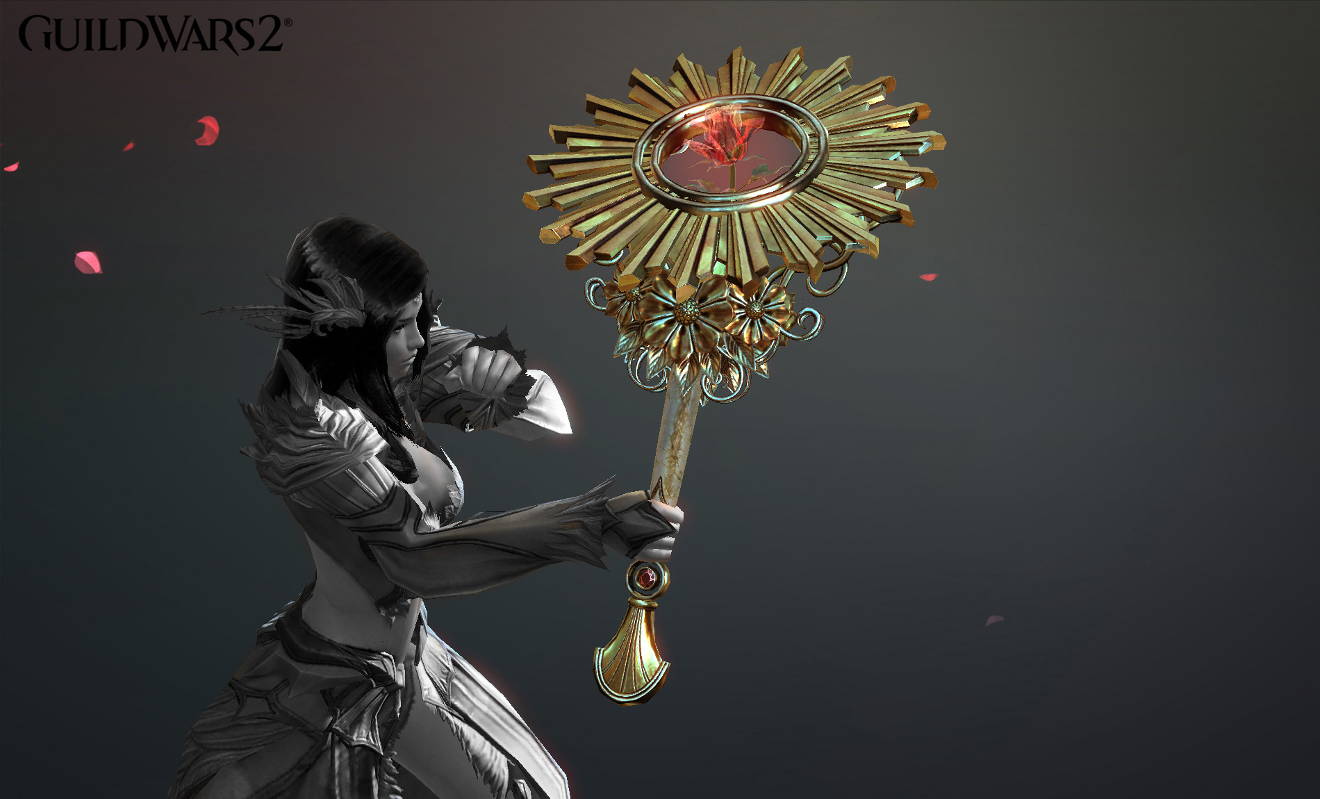 Juhee Hong Guild Wars 2 Devoted Weapon Set ( 2017 Valentine's day