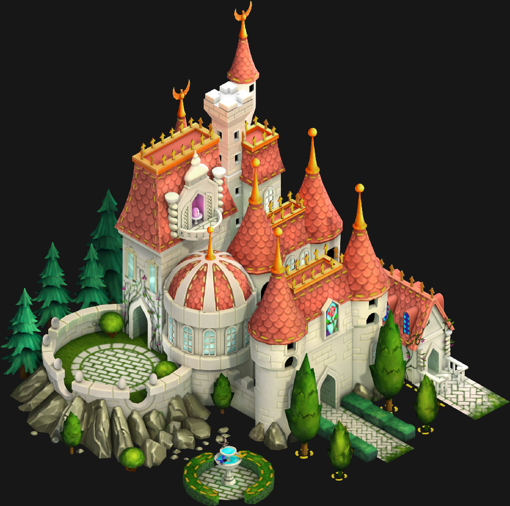 Beauty and the beast enchanted castle hotsell