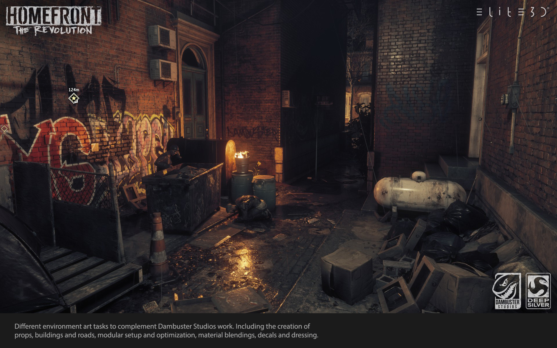 elite3d studio - Homefront: The Revolution Environments