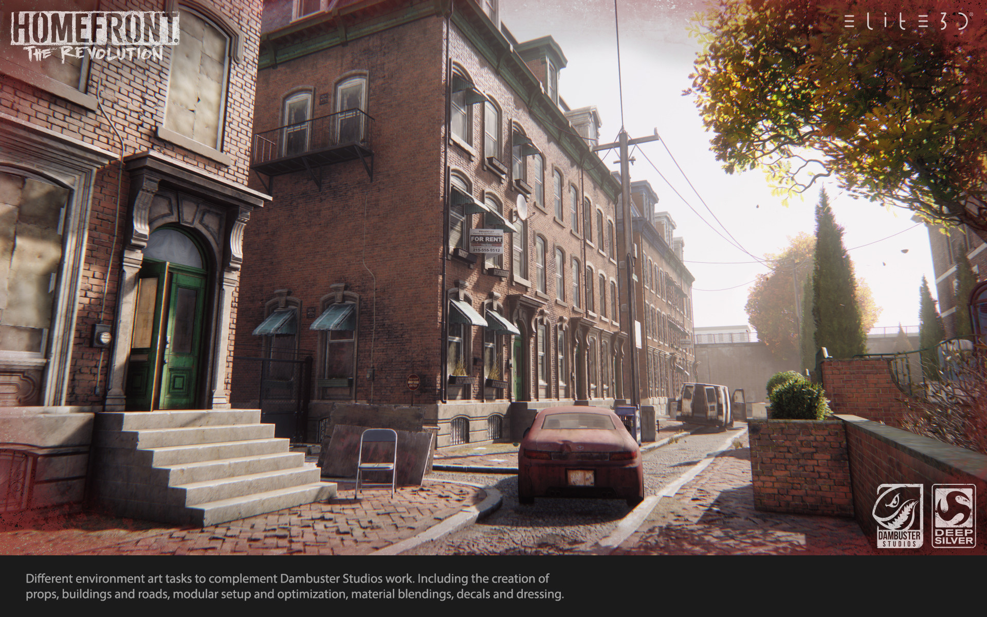 elite3d studio - Homefront: The Revolution Environments